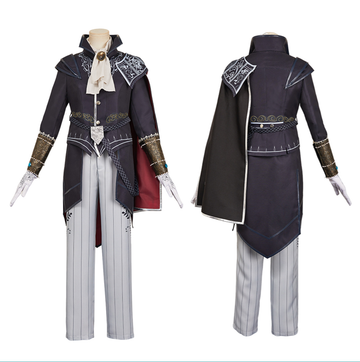Elden Ring Costume Bathory Cosplay Black Suit For Adult Female Halloween Carnival Suit